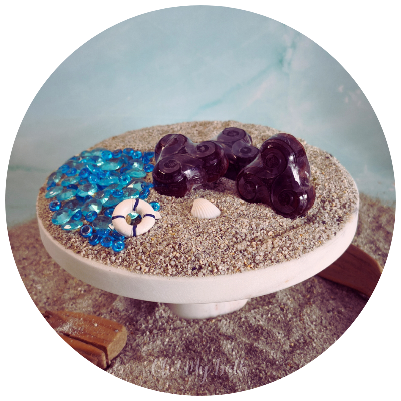 Savon fantaisie - Caramel au beurre salé 💛 (triskell)