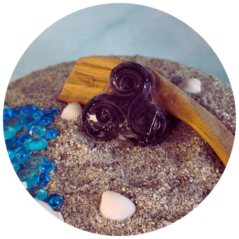 Savon fantaisie - Caramel au beurre salé 💛 (triskell)